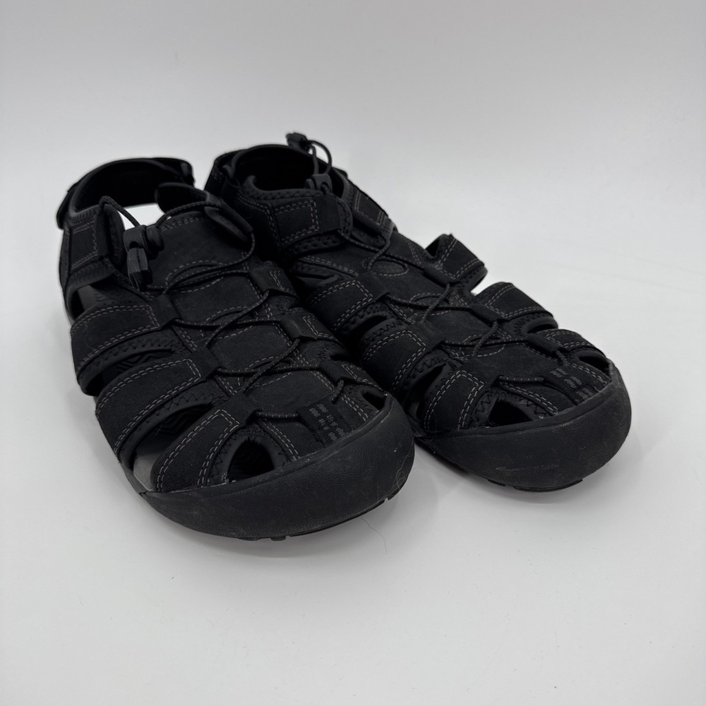 Khombu Travis Active Sandal Men Size 11 M Black Quick Dry Adjustable Fit 1179295